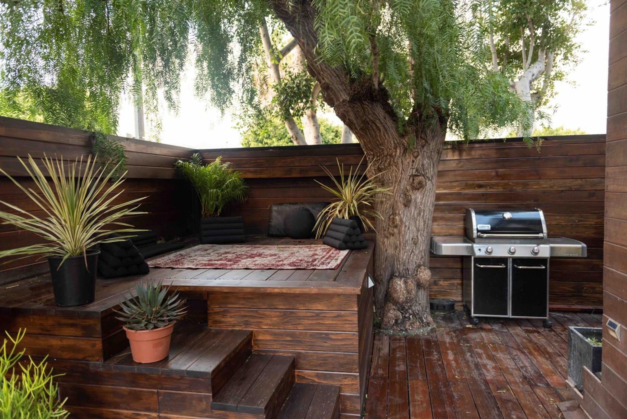 Venice Beach Studio With Large Private Patio Steps To The Beach Los Angeles Exterior foto